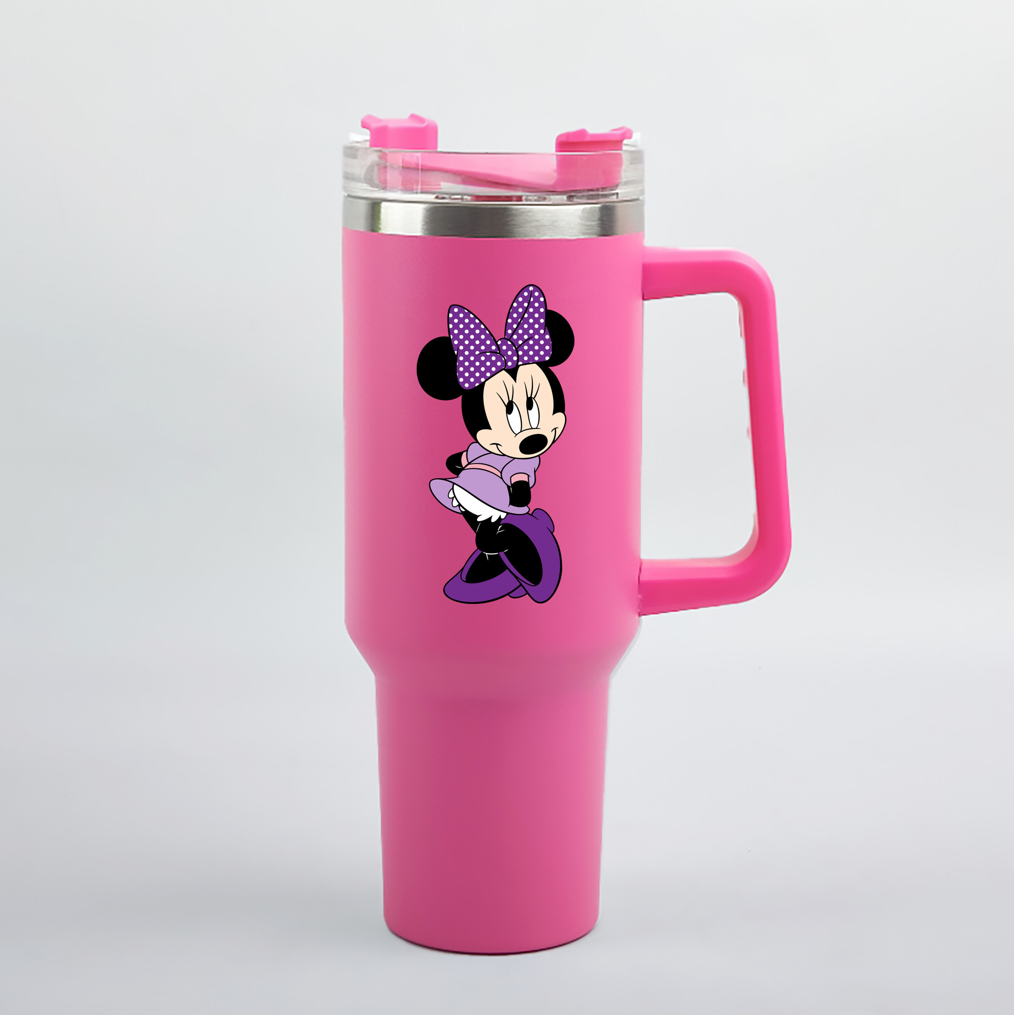 （画像用） ミッキーマウス Mickey Mouse 1200mL車用タンブラー（カラープリント）